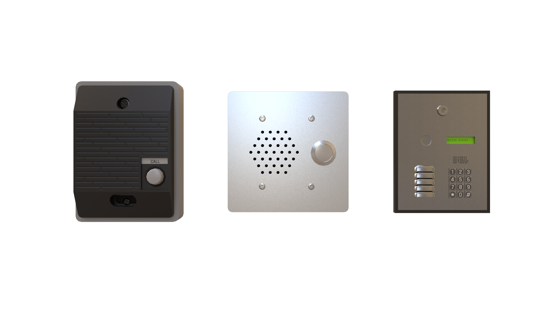 Door Intercom Pack 02 | Fab