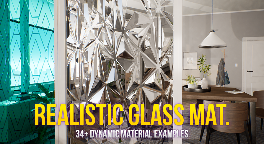 Realistic Glass Material Pack | Fab