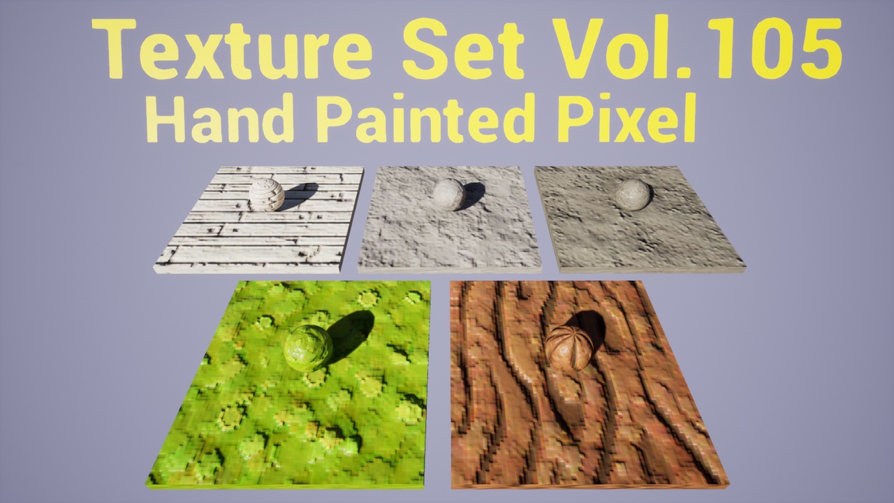 Media 1 for listing Pixel Vol.105 - Game Textures
