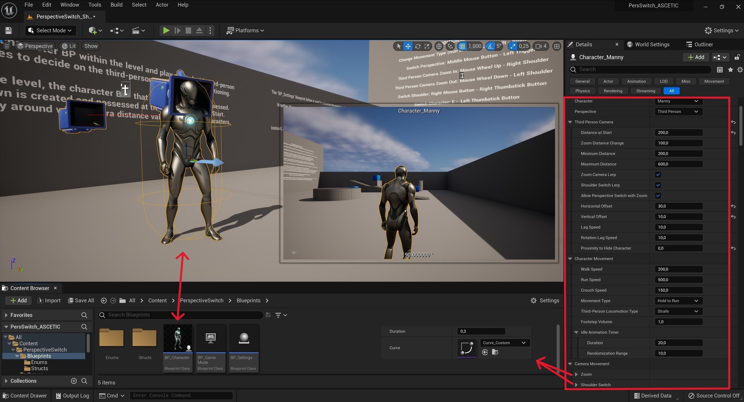 Media 1 for listing Perspective Switch - Advanced Third-Person & First-Person
