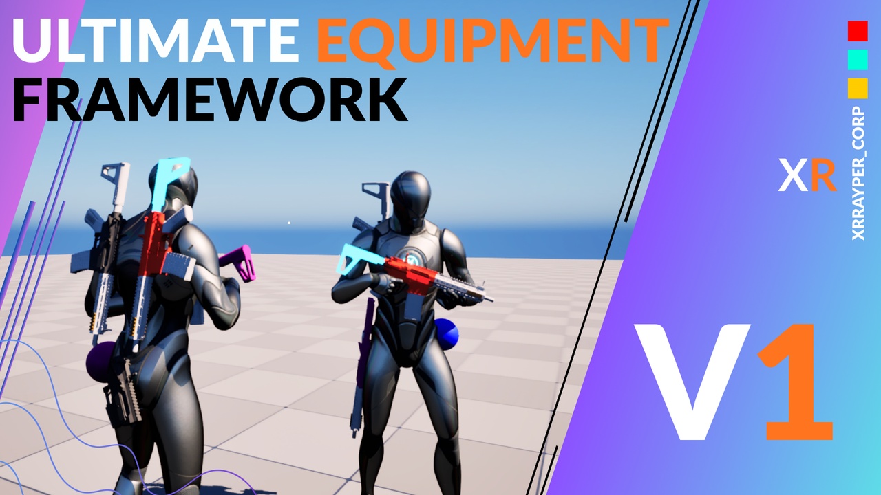 ULTIMATE EQUIPMENT FRAMEWORK V1 제품 등록을 위한 미디어 1개
