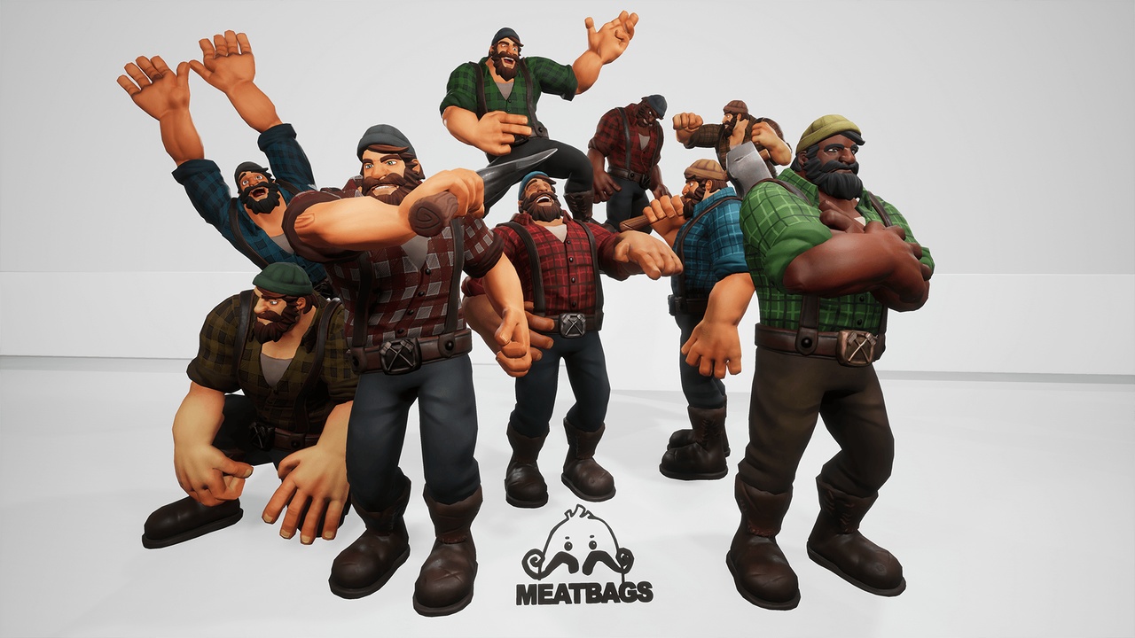 Media 1 for listing Meatbags - Animated Fantasy Citizens