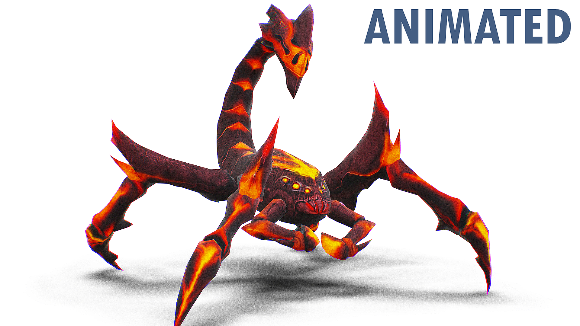 Scorpion Alien - Giant Scorpio - Spider Tarantula Red Monster | Fab