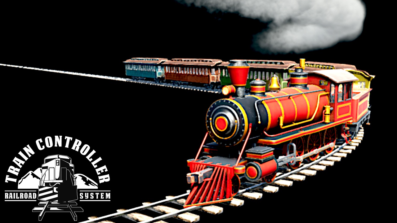 Media 1 for listing Steam Train for Train Controller (Railroad System) for Unity