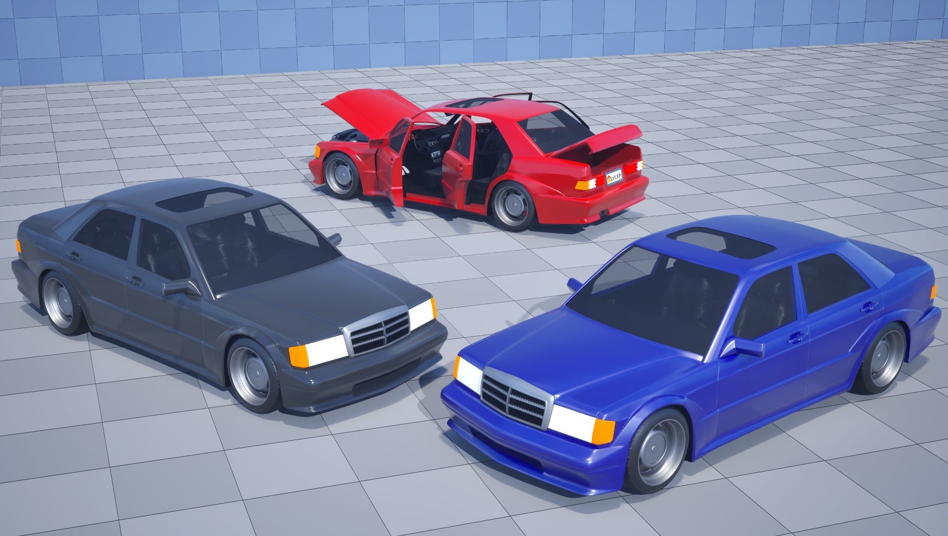 Media 1 for listing Stylized Drivable Vehicles - Sedan Car "Velmark"