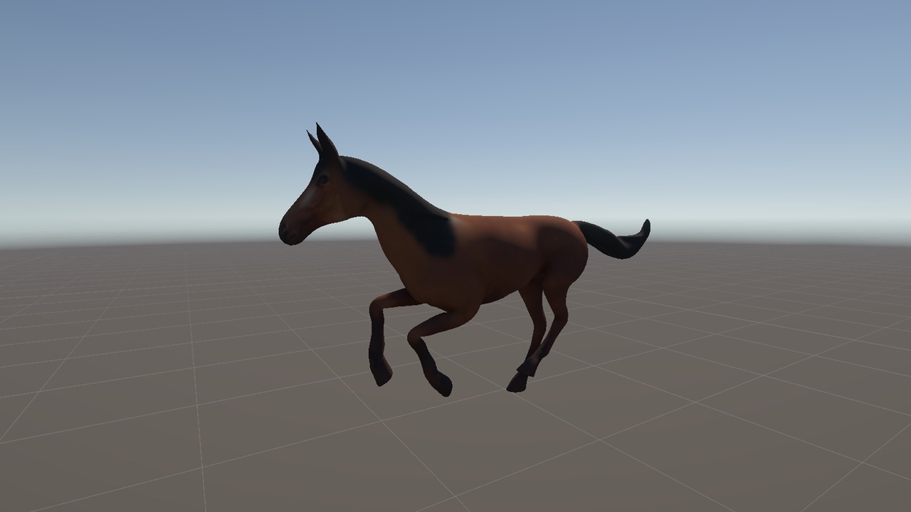 Multimedia 1 dla listy Unity - Horse Anim Pack V01