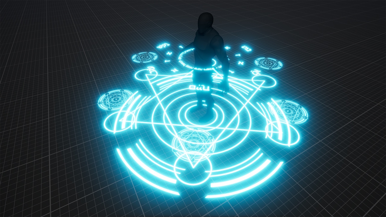 Media 1 for listing Stylized Wizard Skill Set (Niagara Vfx)