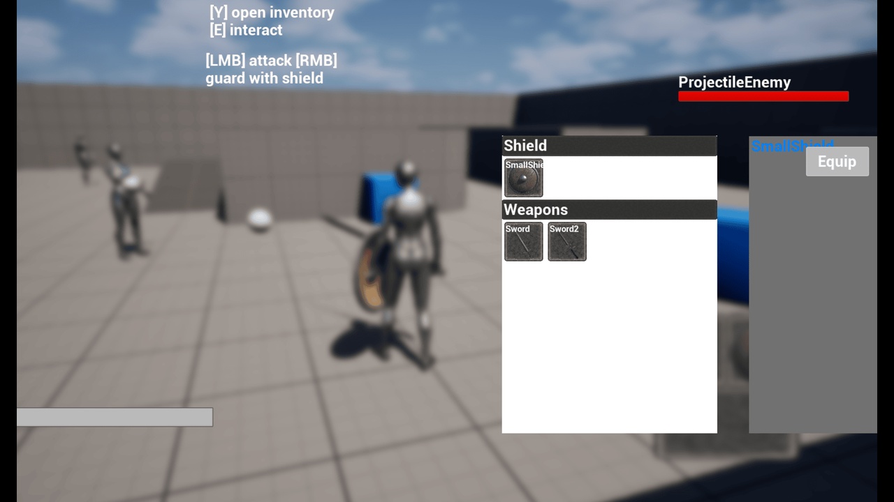 Media 1 for listing Blueprint Combat System & Inventory System