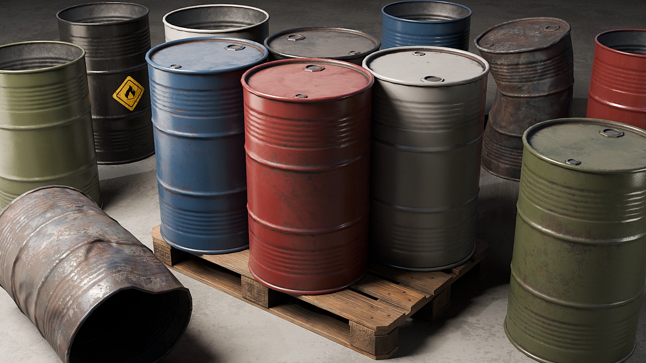 Media 1 for listing Metal Drum