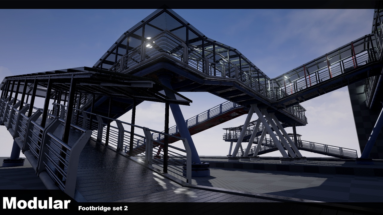 Media 1 for listing Modular Footbridge Set 2