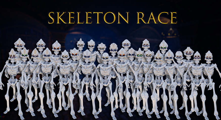 Skeleton Rarcing Skeleton Race | Fab