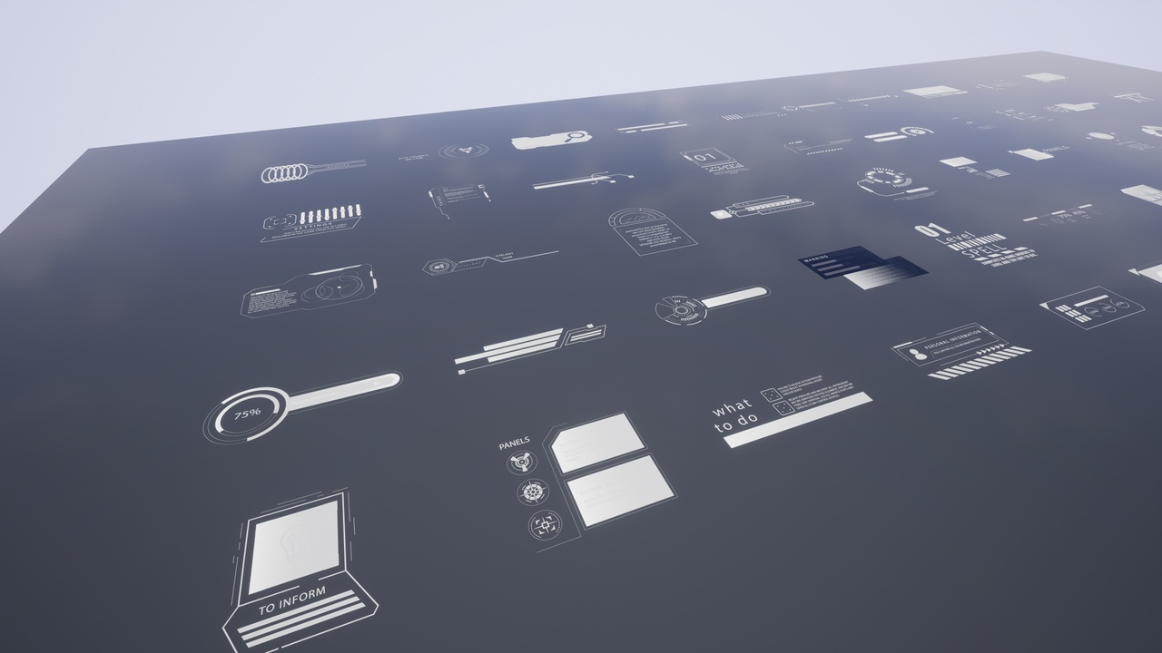 Media 1 for listing 50+ Customizable Sci-Fi Decal Pack / AI SOURCES