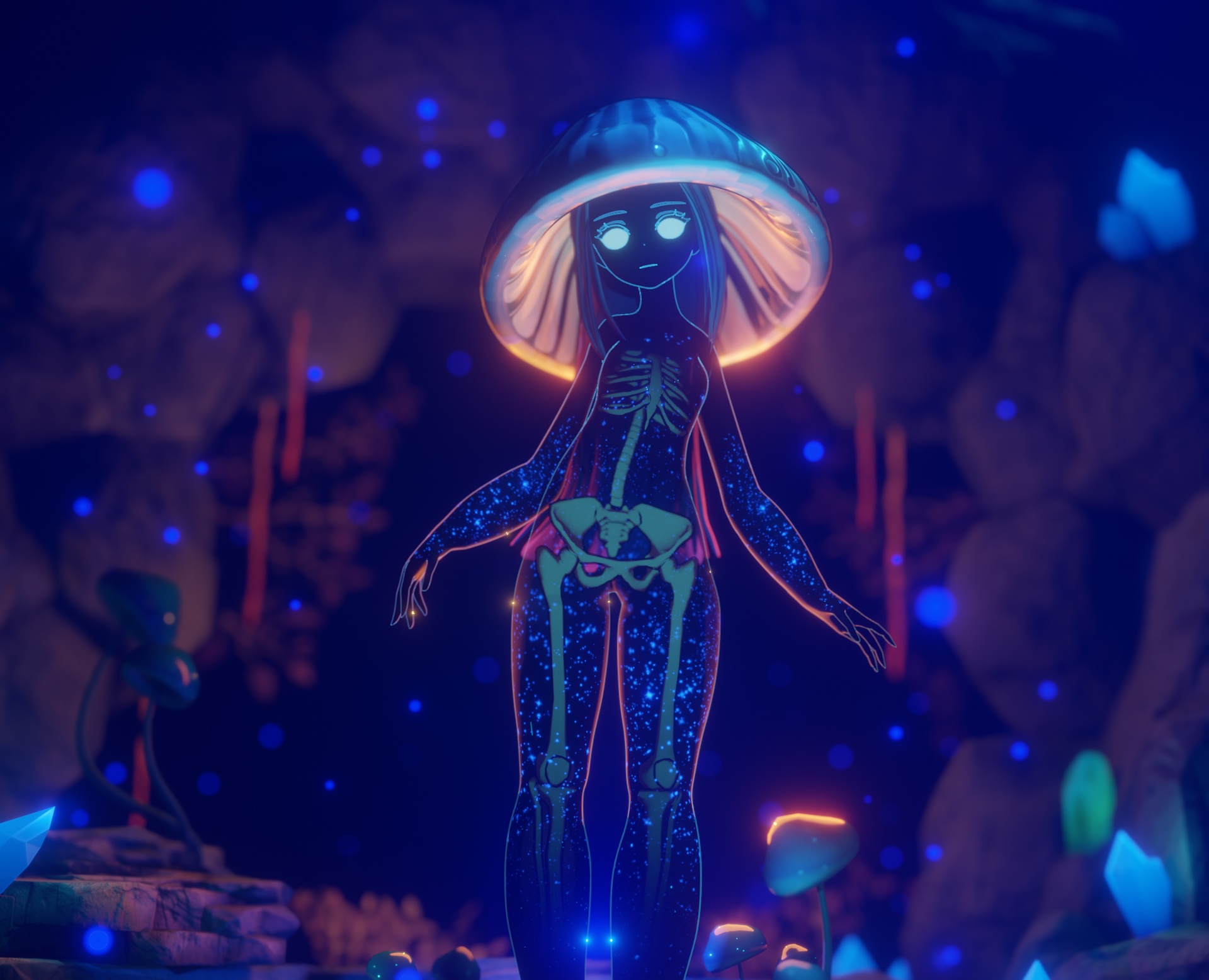 Media 1 for listing Mushroom Girl