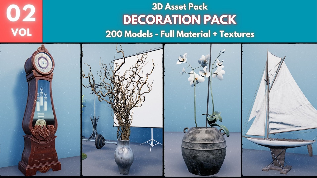 Media 1 for listing Decorations Pack Vol 2