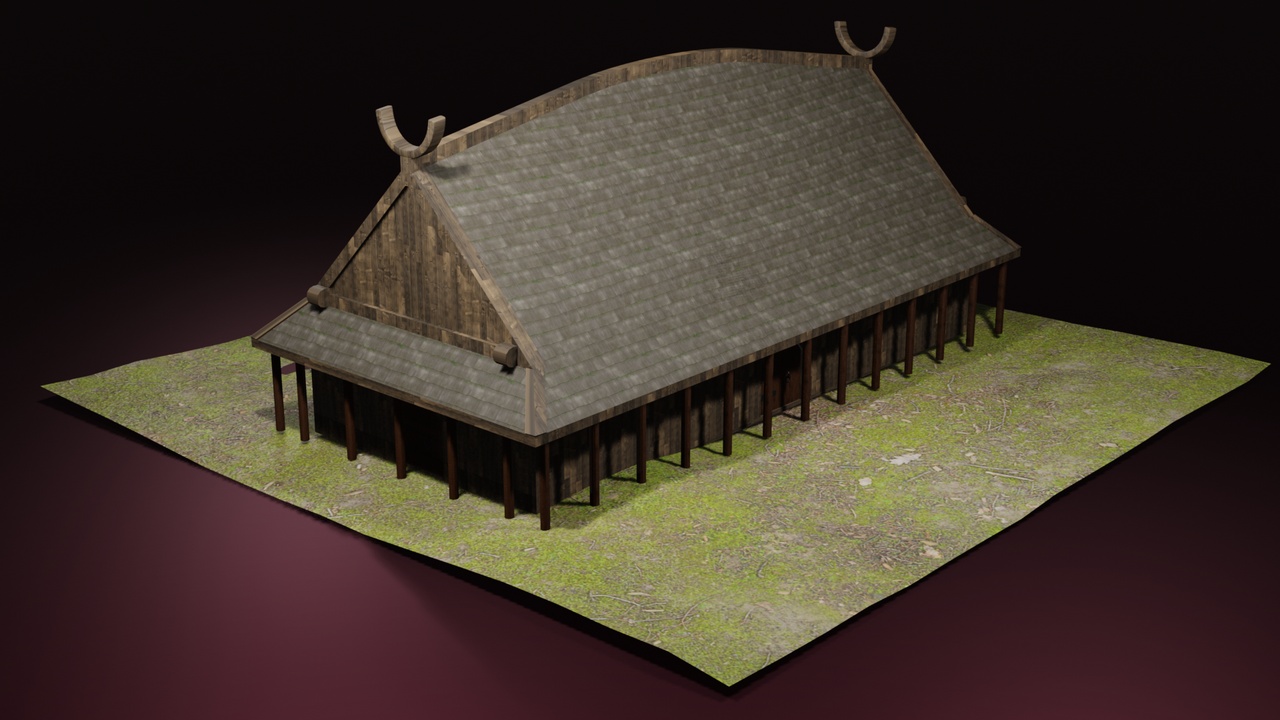 Media 1 for listing Viking Longhouse
