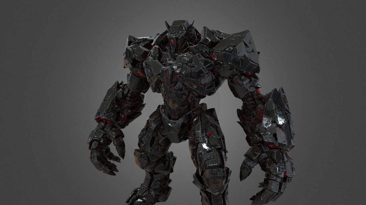 Media 1 for listing Volcanic Obsidian Golem Creature