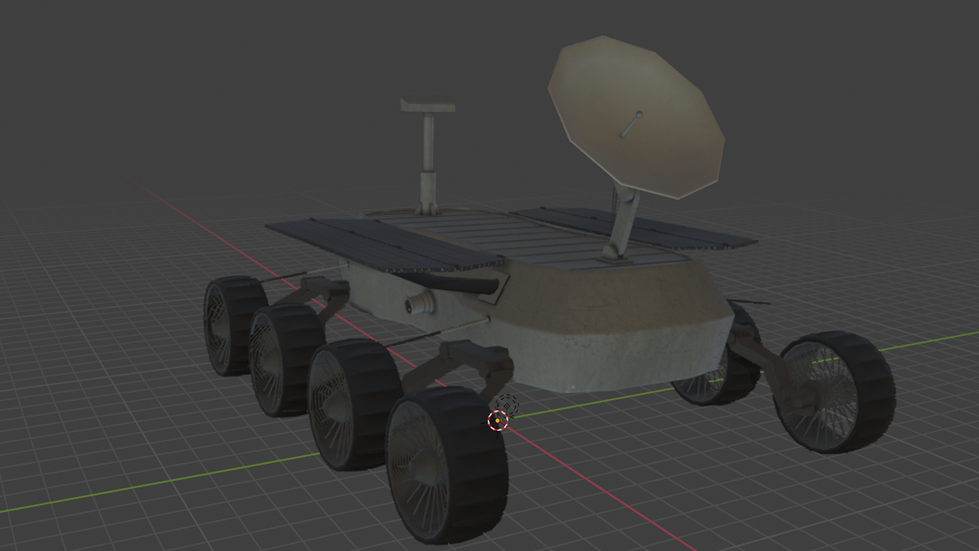 Realistic Mars Rover - Exploration Vehicle | Fab
