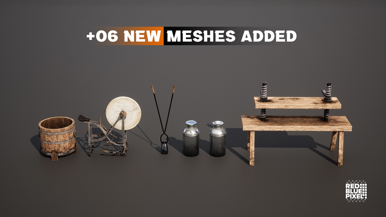 Media 1 for listing Medieval Farming Toolset