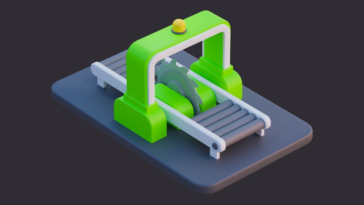Media 1 for listing Stylized Sawmill