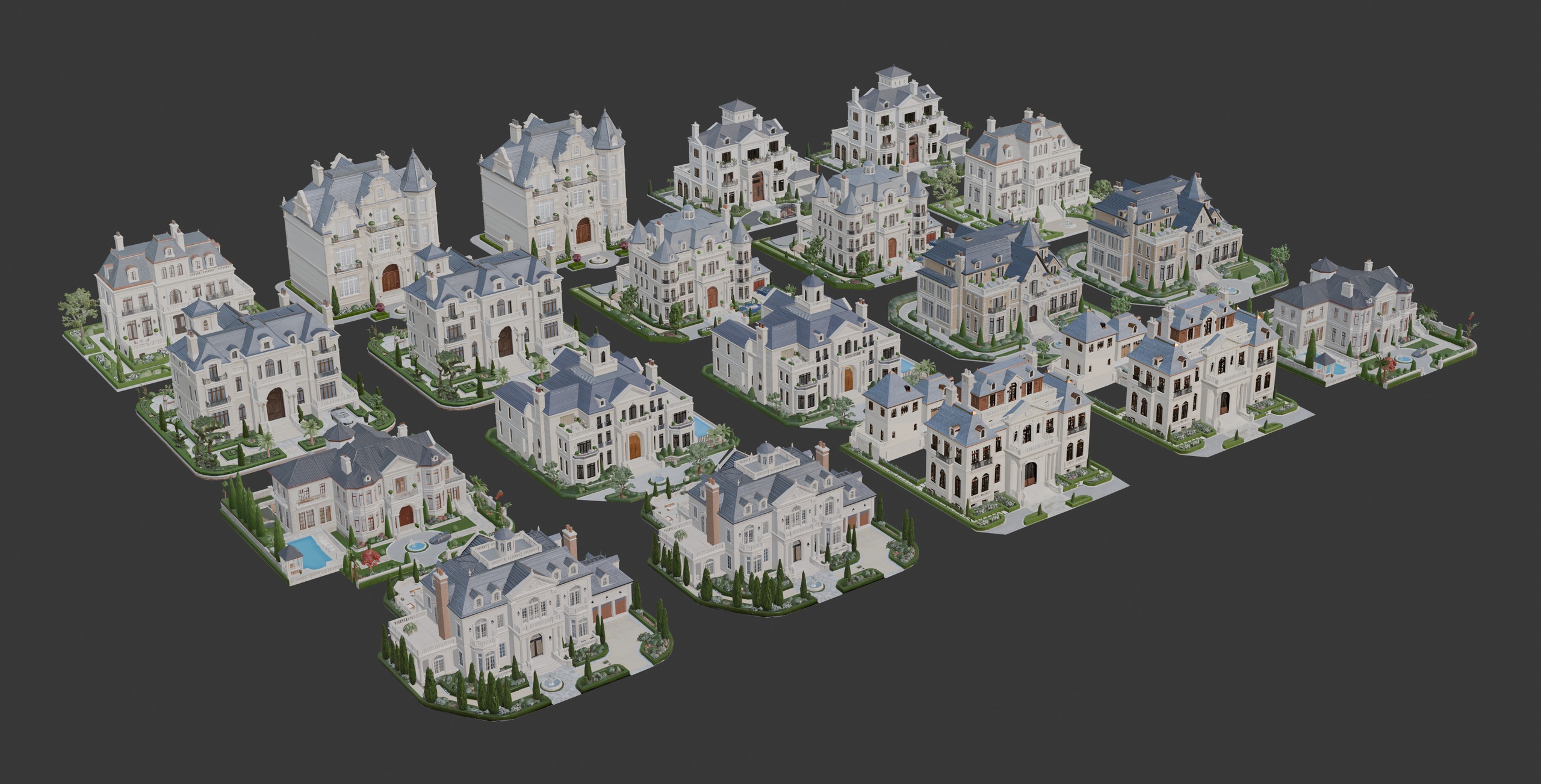 Media 1 for listing usa architectural pack - mansions 2