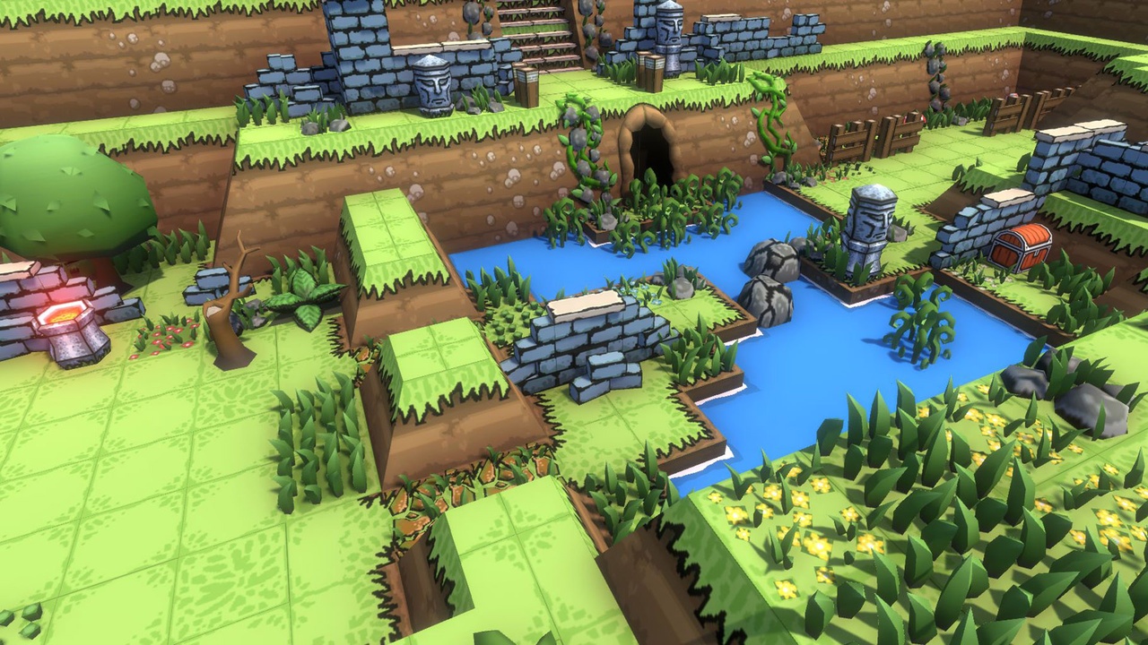 Media 1 for listing Premium Lowpoly Forest Environment Kit - Modular RPG Assets [Mobile Optimized]