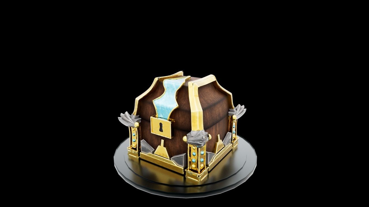 Media 1 for listing Treasure Chest 3D Model