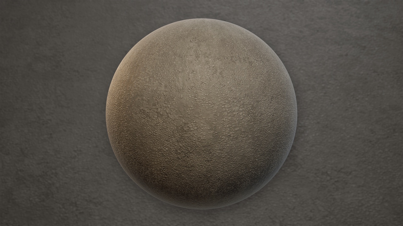 Medium 1 für Eintrag Stylized Road 01A: Asphalt - Material