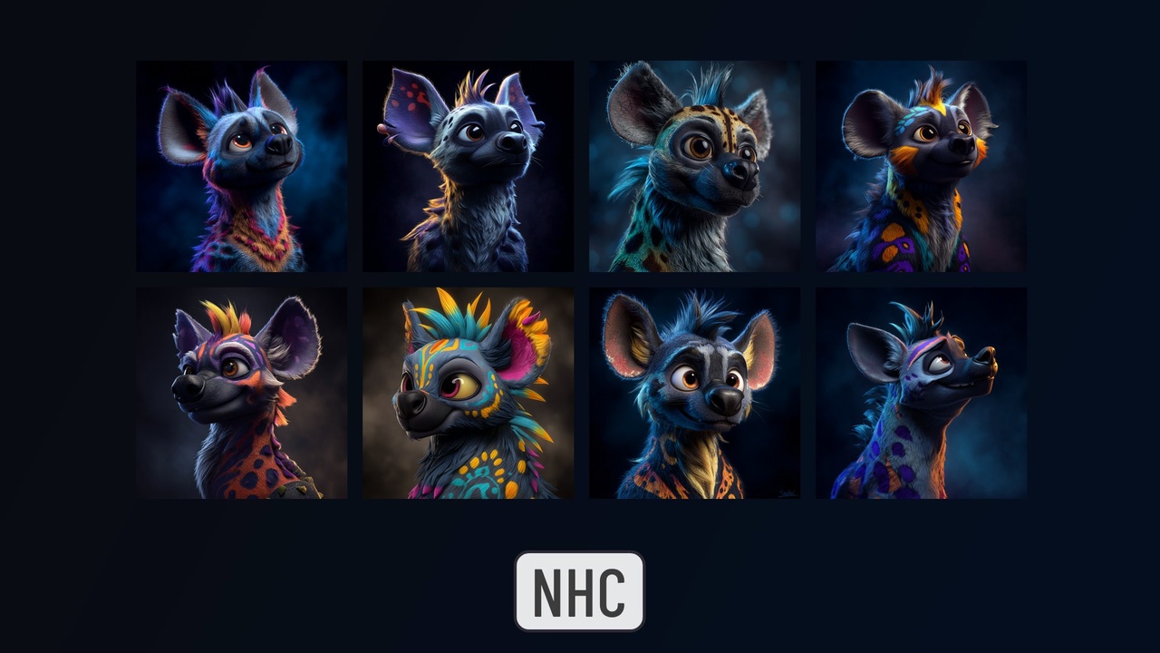 Media 1 for listing NHC - ZooCreature Portraits