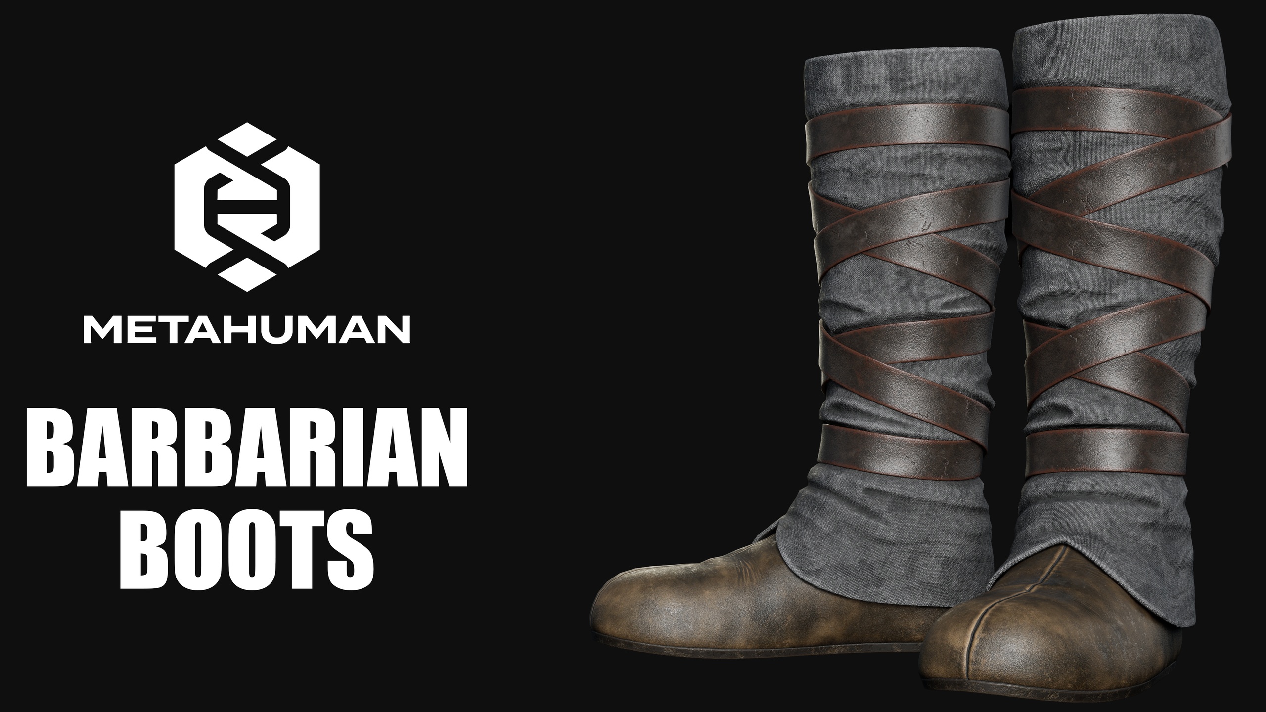 Media 1 for listing Barbarian Boots For Metahuman