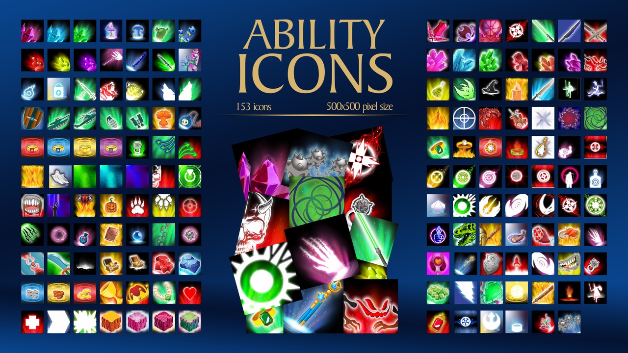 Media 1 for listing Ability Icons Pack
