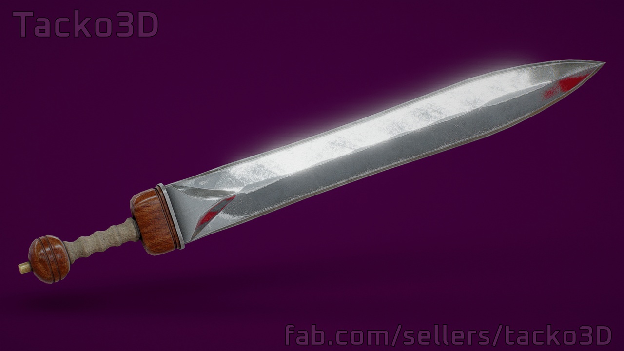 Media 1 for listing Gladius Sword - Gladiator Weapon