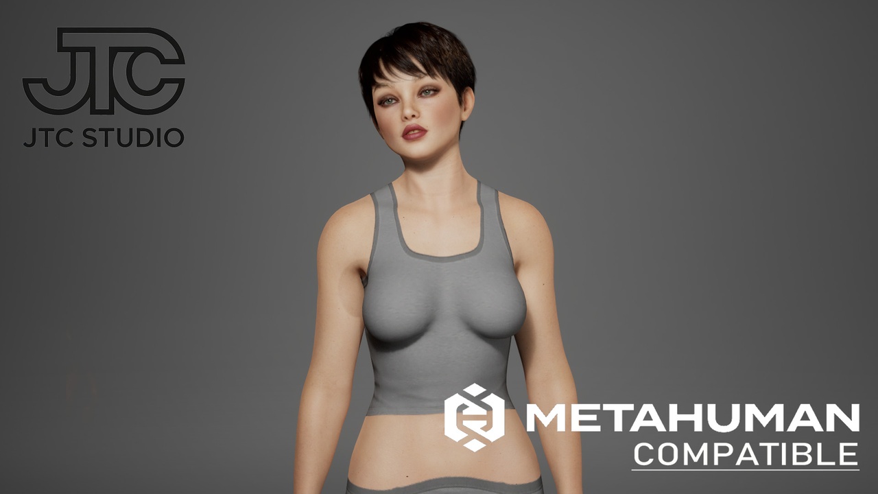 Media 1 for listing Lizzy — Realistic Editable MetaHuman Character —— 丽兹 — 写实可编辑角色