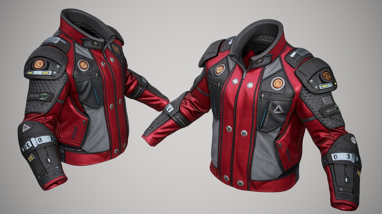 Media 1 for listing Sci-Fi Jacket P02