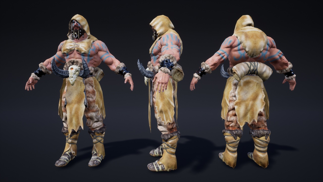 Media 1 for listing Fantasy Barbarian