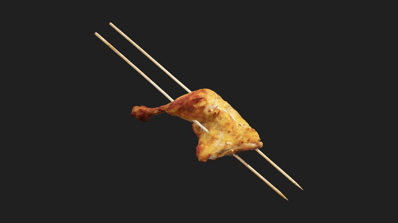 Media 1 for listing Banquet Chicken Leg on Skewers