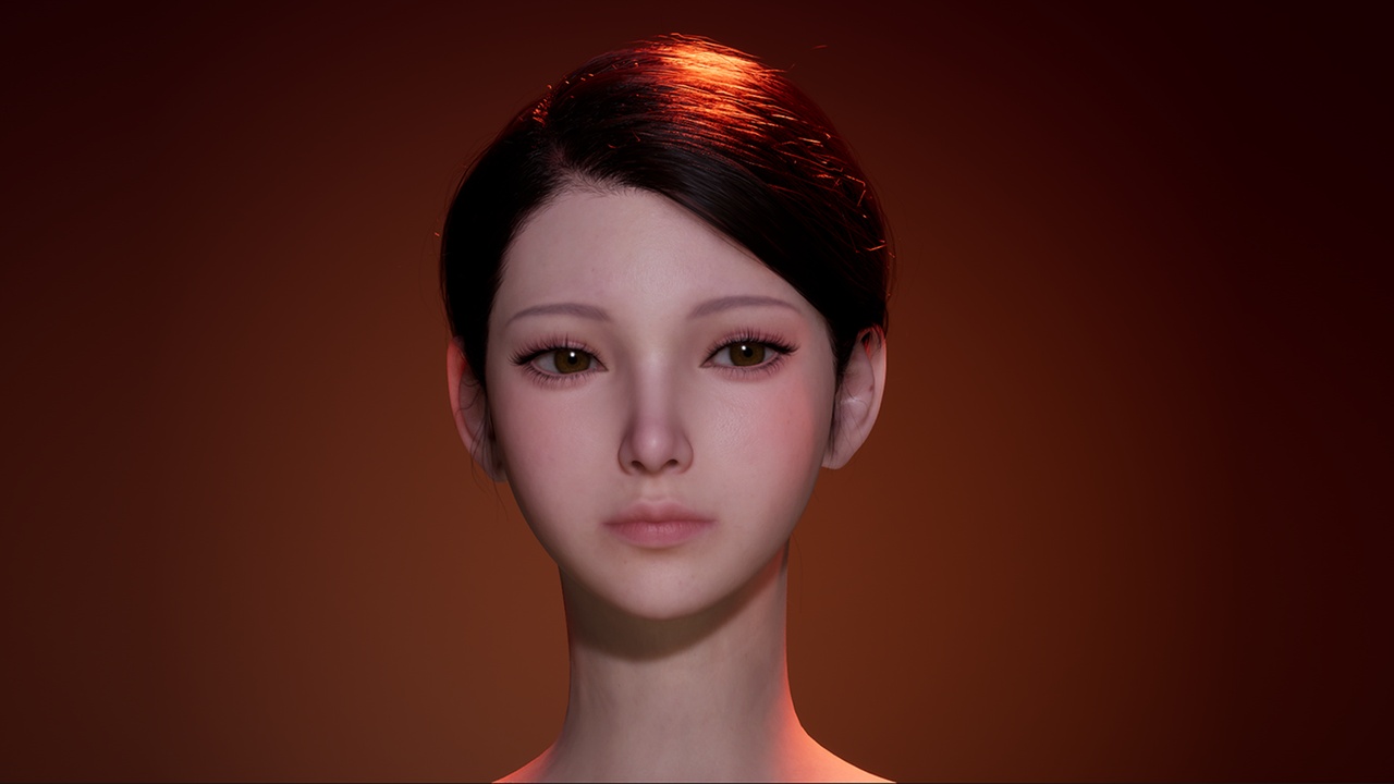 Media 1 for listing Asian Girl - MetaHuman