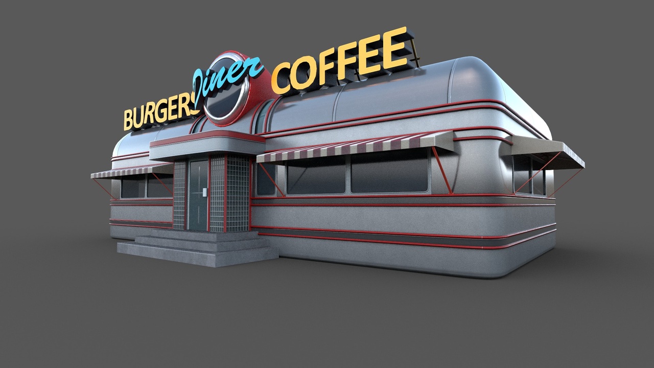 Media 1 for listing Vintage Diner Game Ready
