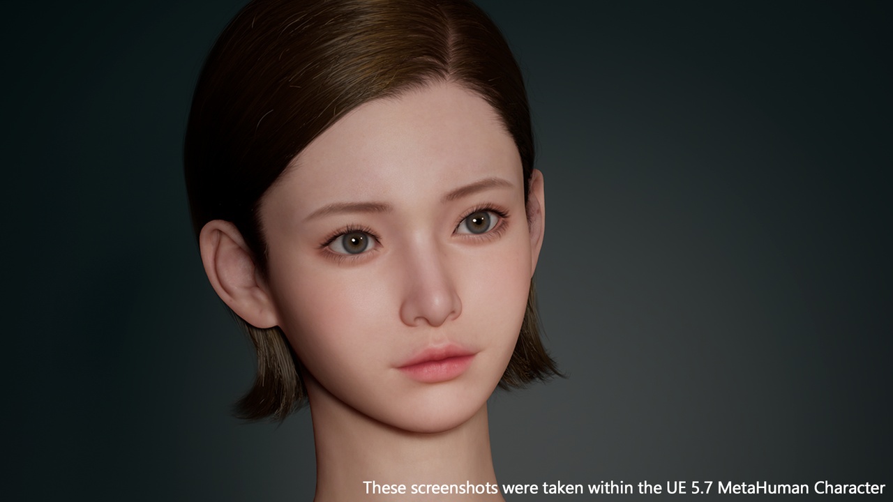 Media 1 for listing Asian Girl 05 - MetaHuman