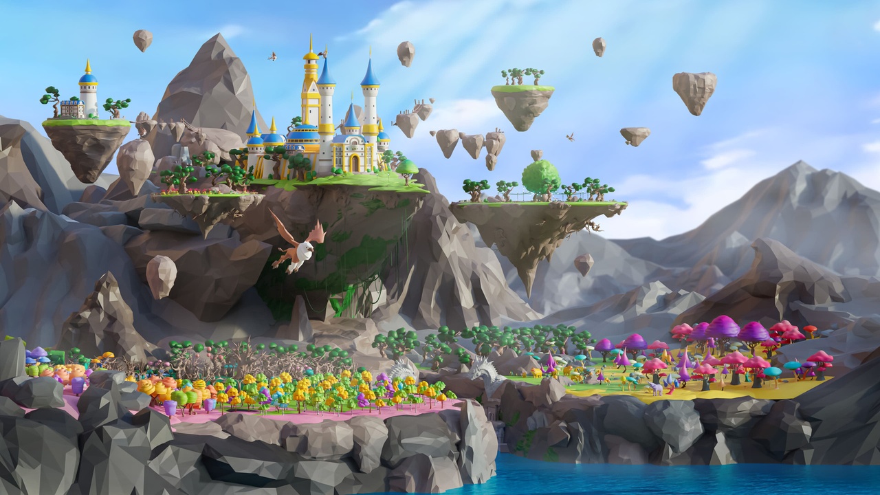 Média 1 pour l'article Fantasy - Low Poly 3D Models Pack