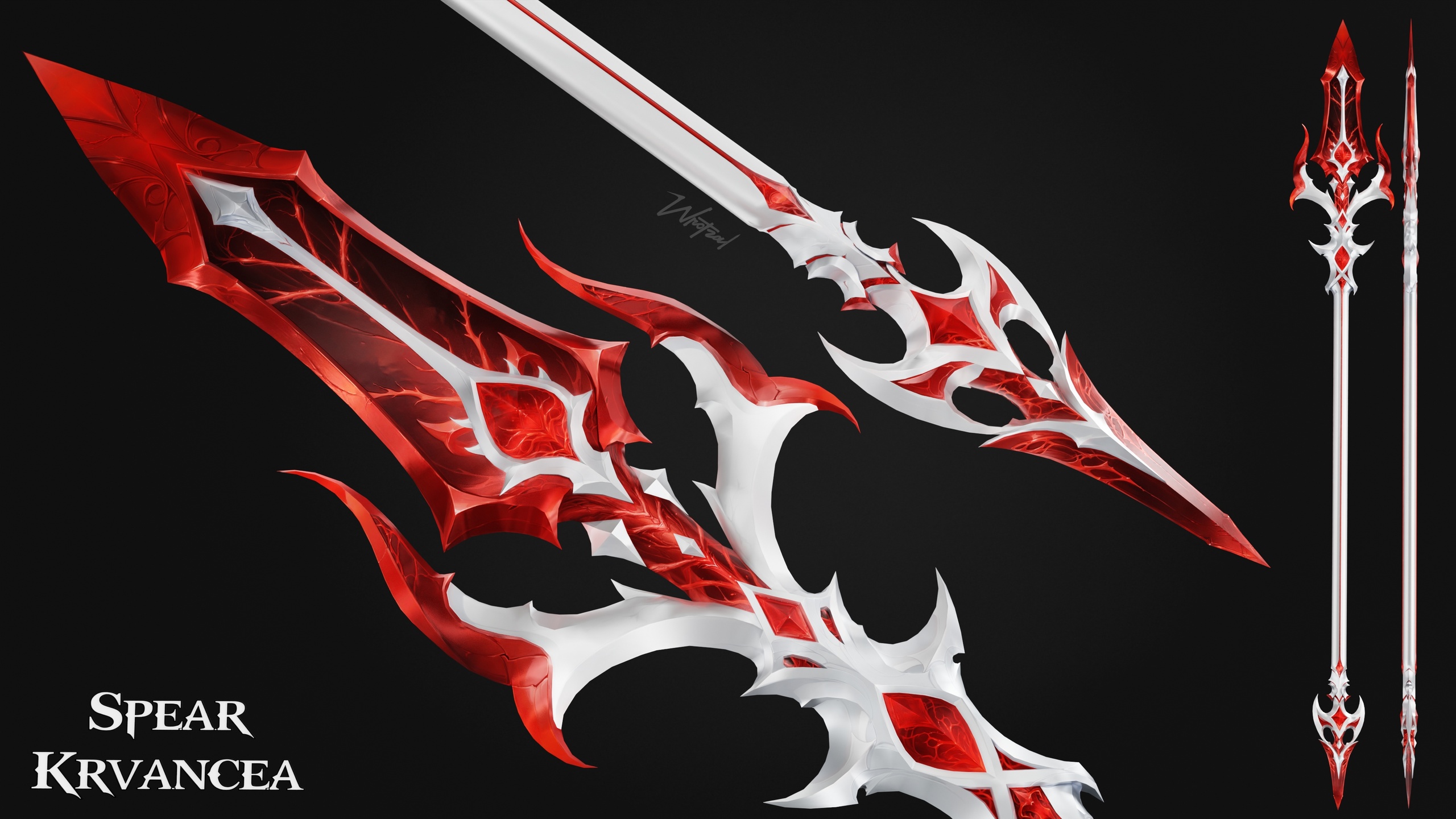 Media 1 for listing Spear Krvancea [Stylized Fantasy RPG]