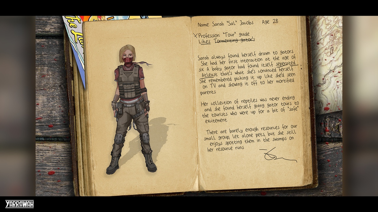 Media 1 for listing Survival NPC - Sarah "Sal" Jacobs