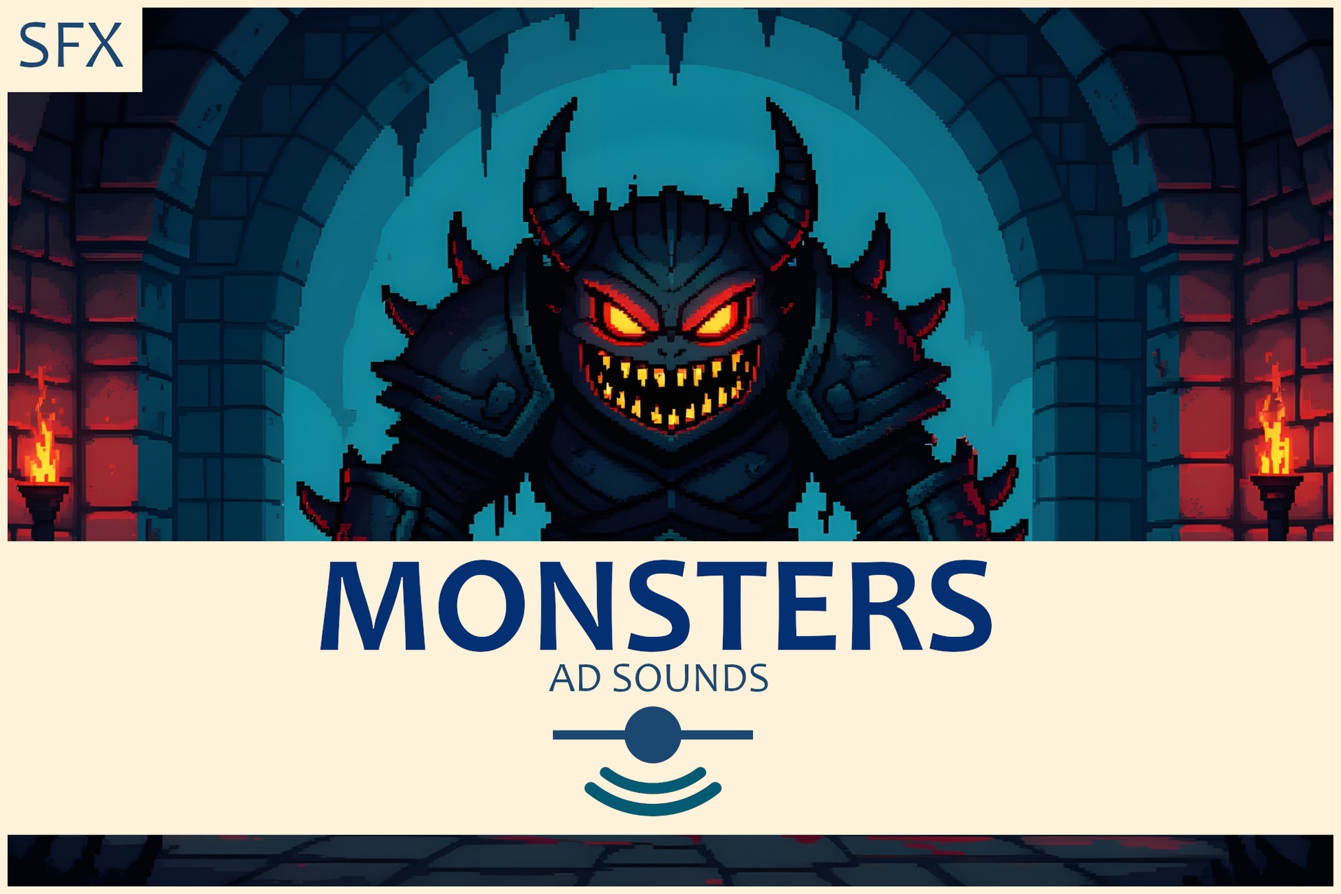 Mídia 1 do anúncio Monster Sounds - Sound Effects