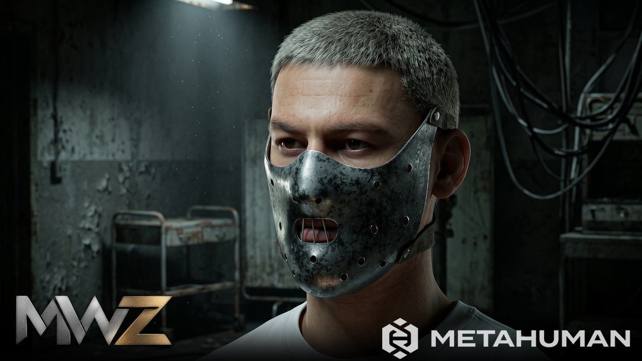 Media 1 for listing Rugged Metal Tactical Face Mask with Ventilation Holes for Survivor Characters