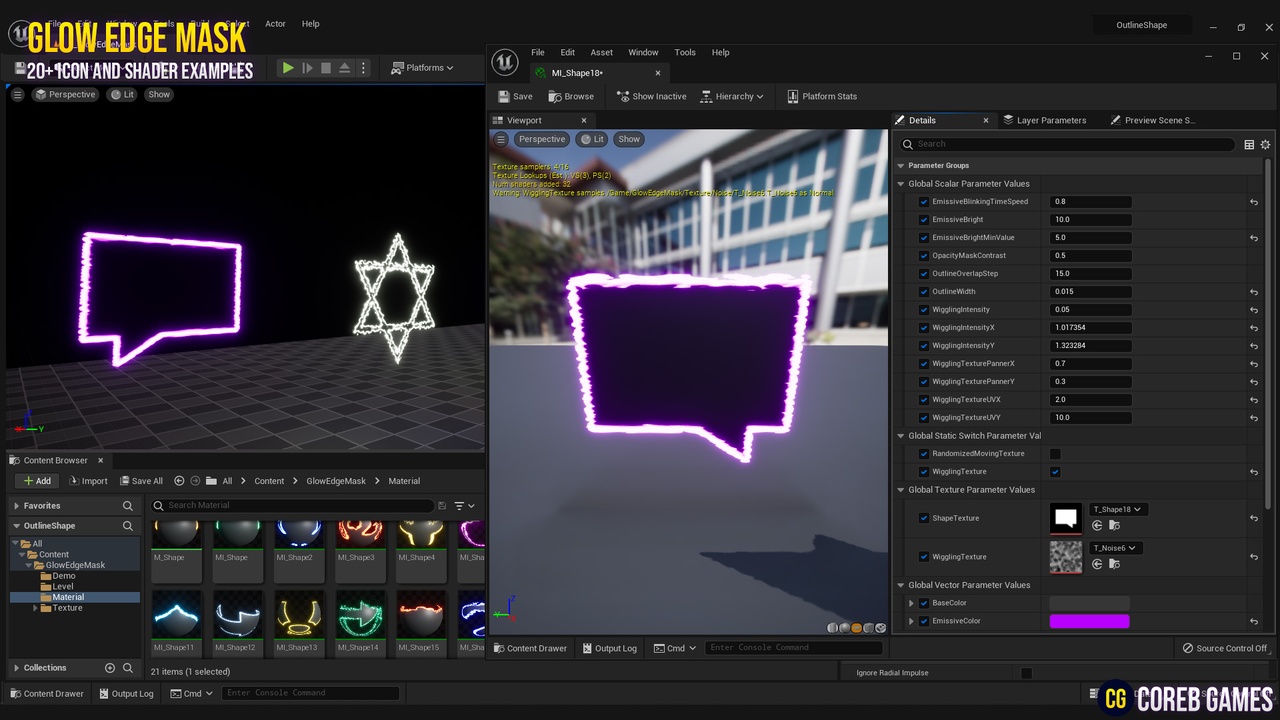 出品Glow Edge Maskのメディア1