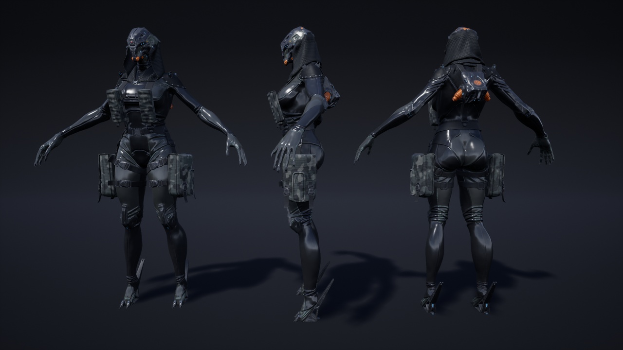 Media 1 for listing Sci-Fi Character 04 (Witch)