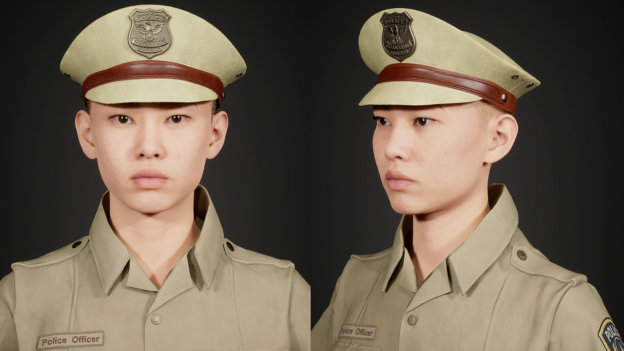 Media 1 for listing Police Uniform 06 - Metahuman