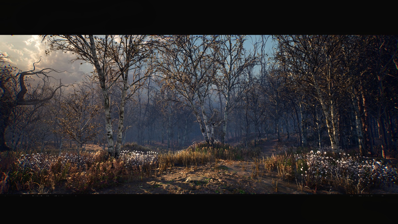Media 1 for listing Autumn Birch Forest - Realistic Foliage Pack