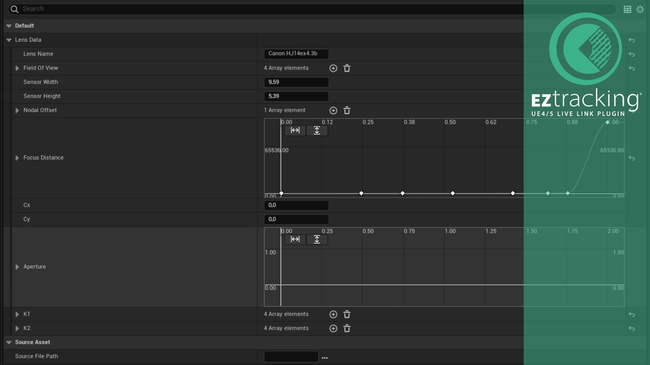 Media 1 for listing EZtracking Live Link Plugin