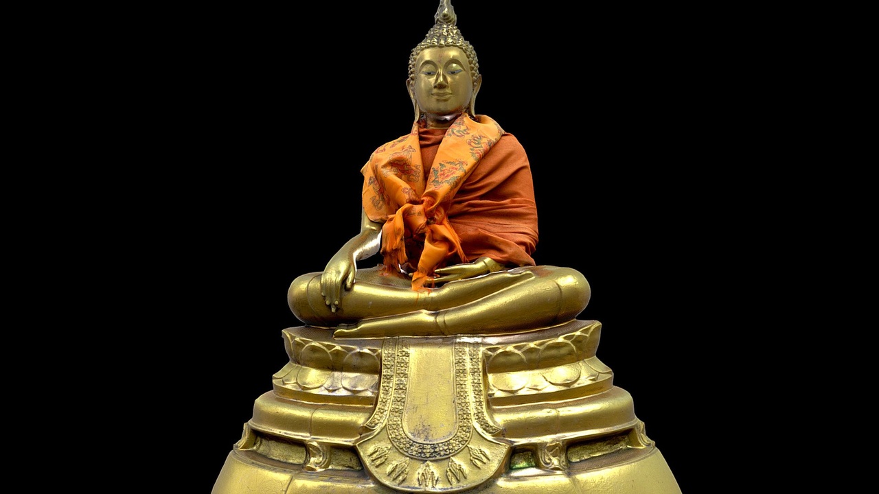 Media 1 for listing Buddha in Bhumisparsha mudra - Nepal Heritage