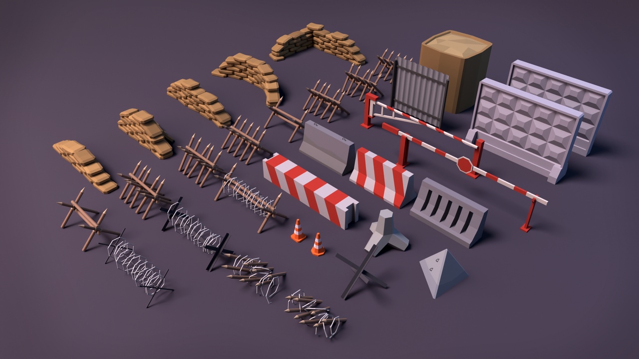 Media 1 for listing Military Barrier Pack – BoznaWhat